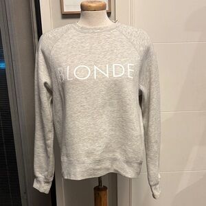 Brunette Light Gray Blonde Women's Sweater
